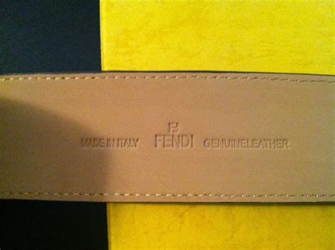 fendi belt serial number checker